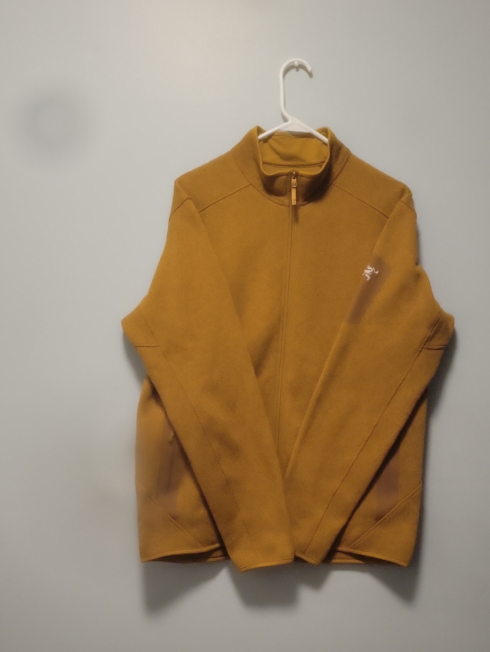 Arc'teryx Men's Full-Zip Fleece Jacket in Mustard